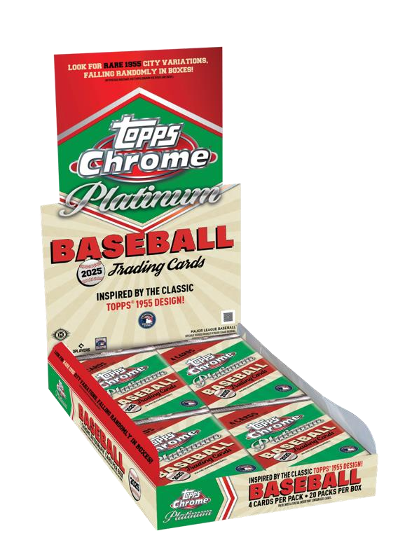 Topps Chrome Platinum Baseball 2025 - Hobby Box