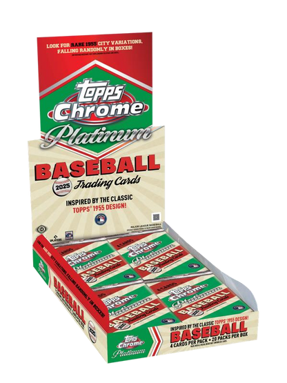 Topps Chrome Platinum Baseball 2025 - Hobby Box