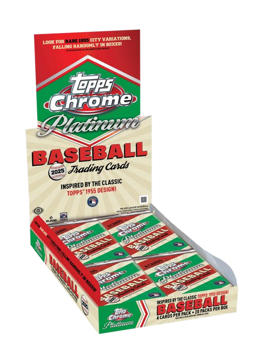 Topps Chrome Platinum Baseball 2025 - Hobby Box
