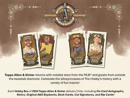 Topps Allen & Ginter Baseball 2024 - Value Box