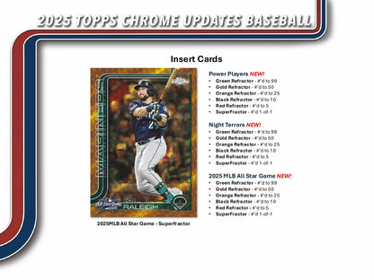 Topps Chrome Updates Baseball 2025 - Value Box