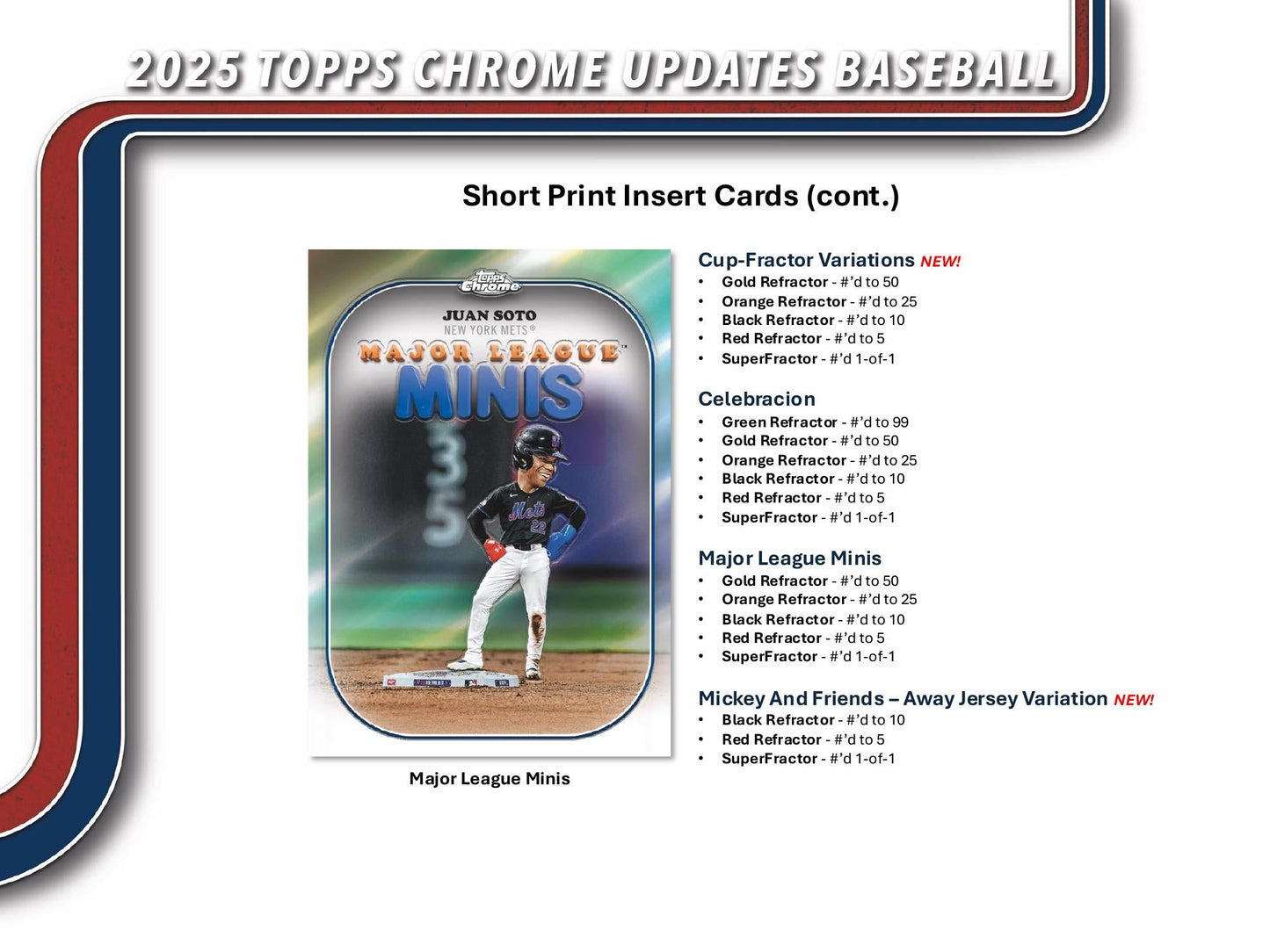 Topps Chrome Updates Baseball 2025 - Mega Box