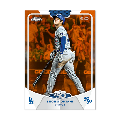 Topps Shohei Ohtani 50/50 Baseball 2024 - 10-Pack Box