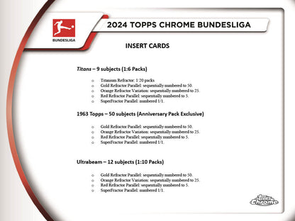 Topps Chrome Bundesliga 2023/24 - Hobby Box