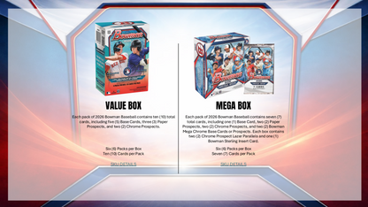 Topps Bowman Baseball 2026 - Jumbo Box