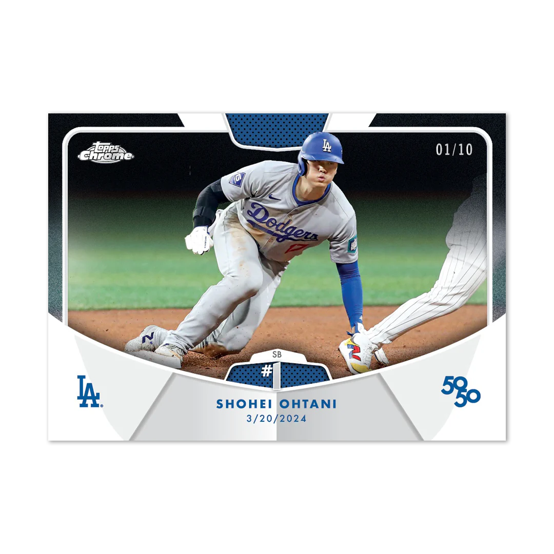 Topps Shohei Ohtani 50/50 Baseball 2024 - 10-Pack Box