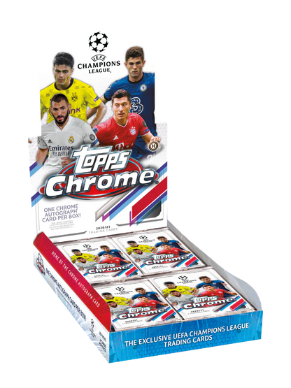 Topps Chrome UEFA Champions League 2020/21 - Hobby Box