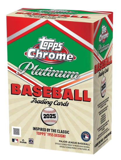 Topps Chrome Platinum Baseball 2025 - Value Box