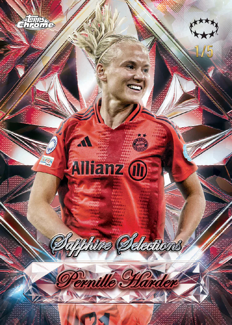 Topps Chrome Sapphire UEFA Women's Champions League 2024/25 - Hobby Box