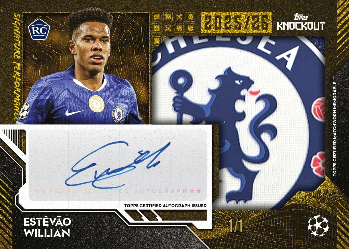 Topps UEFA Club Competitions Knockout 2025/26 - Hobby Box