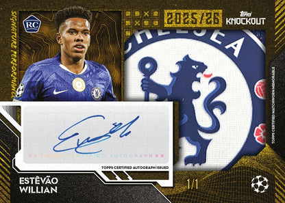 Topps UEFA Club Competitions Knockout 2025/26 - Hobby Box
