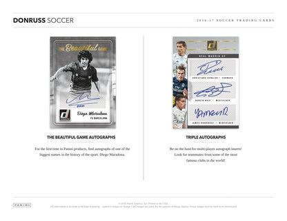Panini Donruss Soccer 2016/17 - Hobby Box
