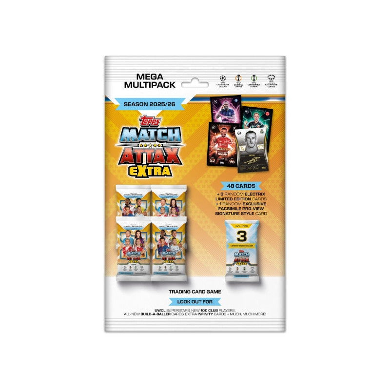 Topps Match Attax Champions League Extra 2025/26 - Mega Multipack