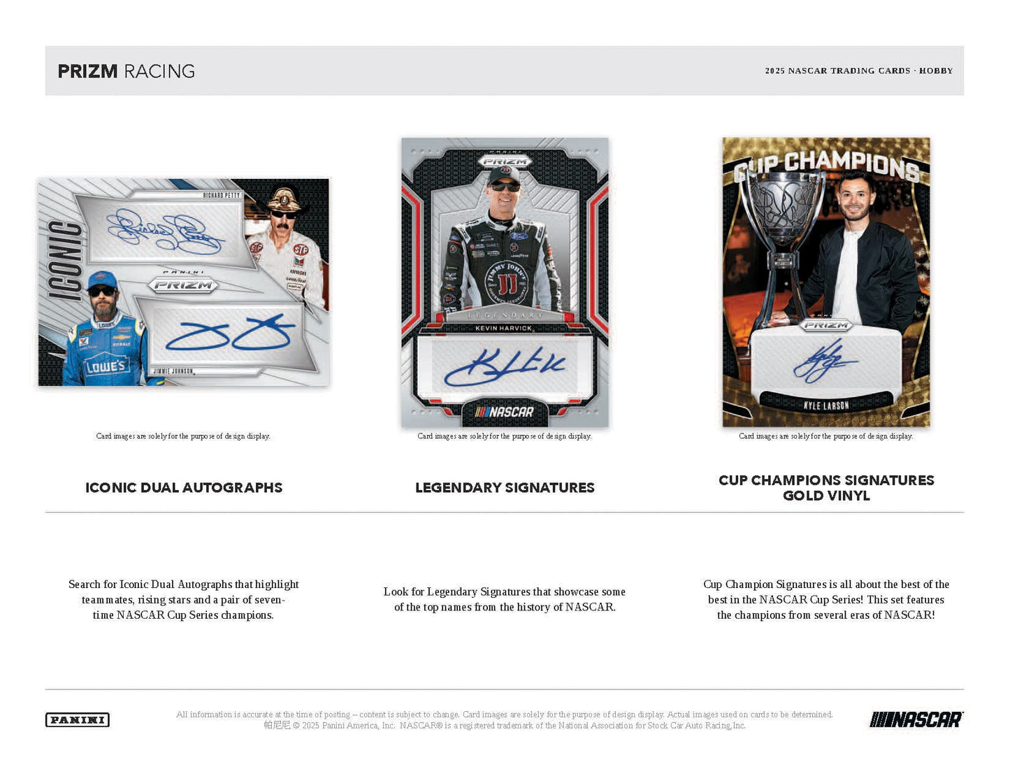 Panini Prizm Racing 2025 - Hobby Box