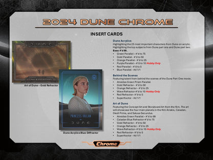 Topps Chrome Dune 2024 - Hobby Box