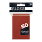 Ultra PRO PRO-Gloss Standard Deck Protector sleeves - Red (50)