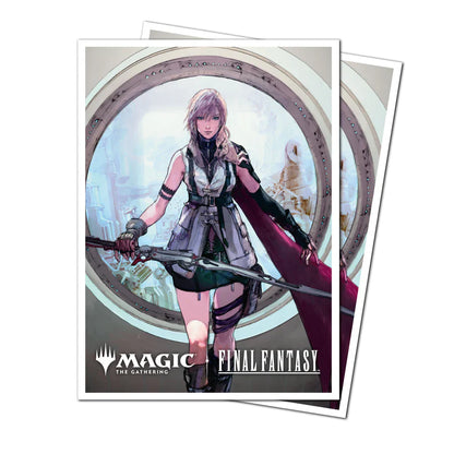 Ultra PRO Final Fantasy - Lightning, Army of One - Apex Sleeves for Magic: The Gathering (105)