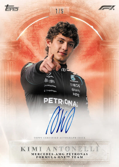 Topps Eccellenza Formula 1 2026 - Hobby Box