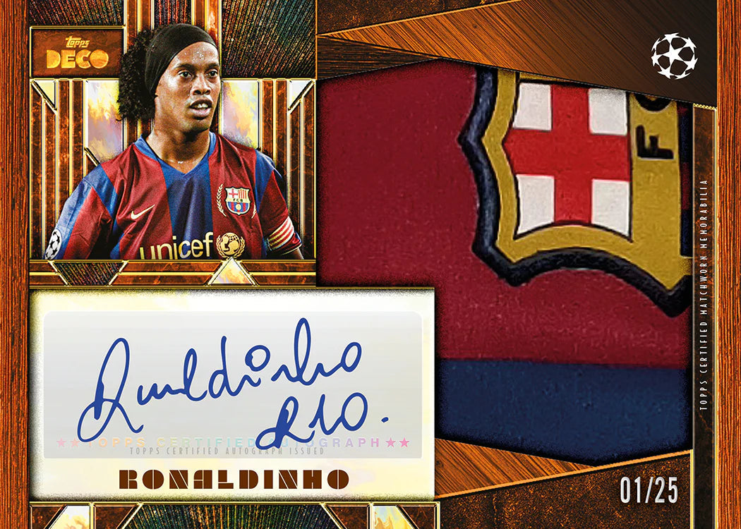 Topps Deco UEFA Club Competitions 2025/26 - Hobby Box