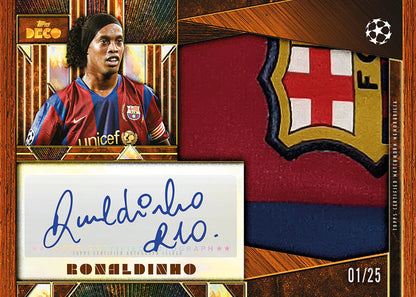 Topps Deco UEFA Club Competitions 2025/26 - Hobby Box