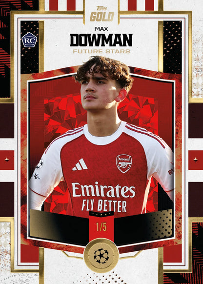 Topps Gold UEFA Club Competitions 2025/26 - Hobby Box
