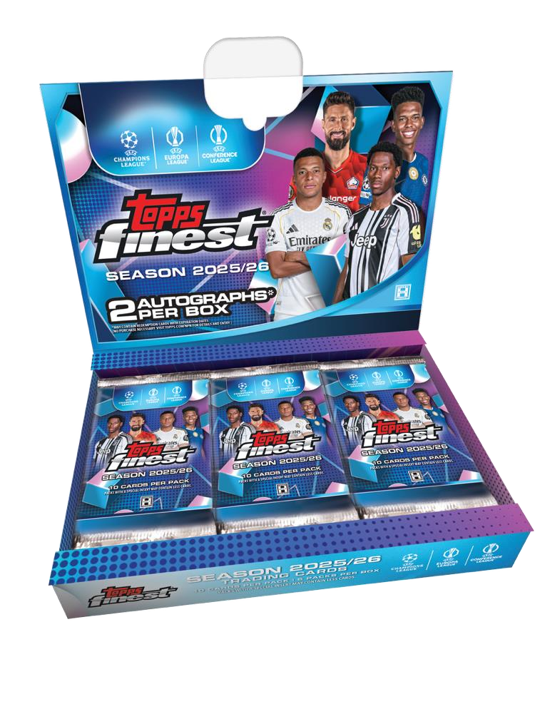 Topps Finest UEFA Champions League 2025/26 - Hobby Box