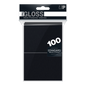 Ultra PRO PRO-Gloss Standard Deck Protector sleeves - Black (100)