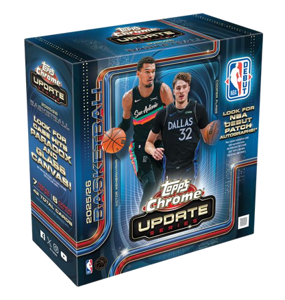 Topps Chrome Updates NBA Basketball 2025/26 - Mega Box