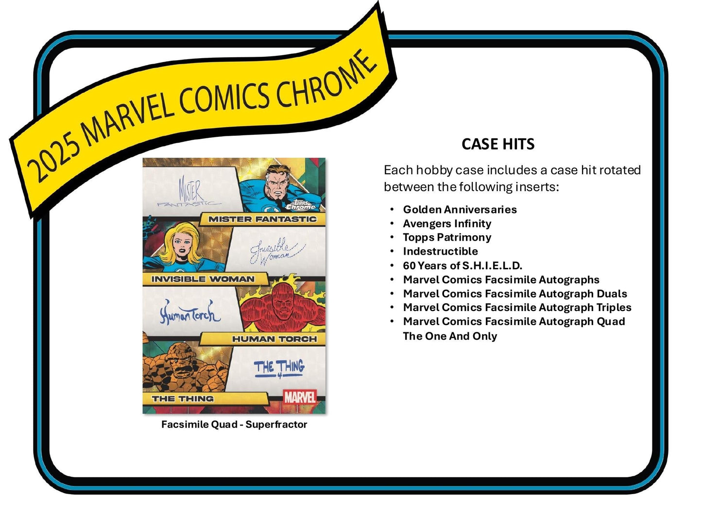 Topps Chrome Marvel 2025 - Value Box