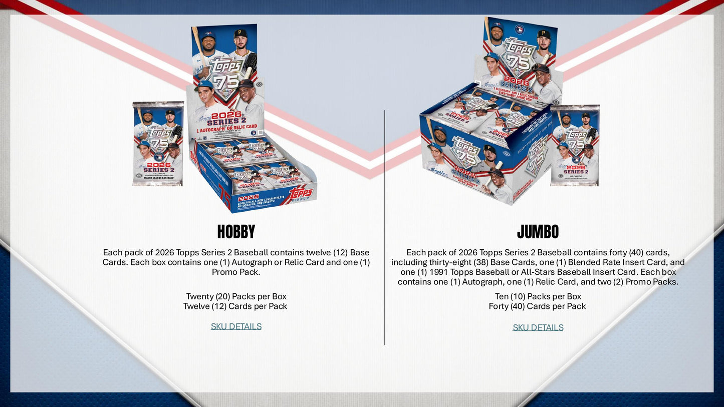 Topps Series 2 Baseball 2026 - Mega Box