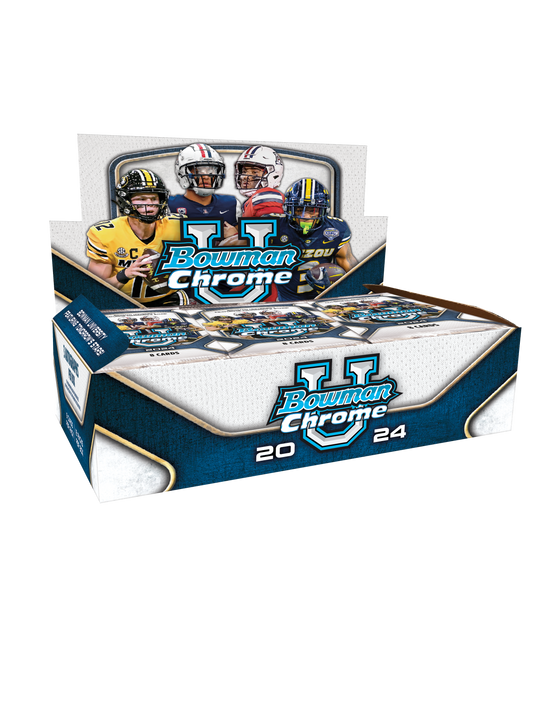 Topps Chrome Bowman University Football 2024 - Jumbo Box