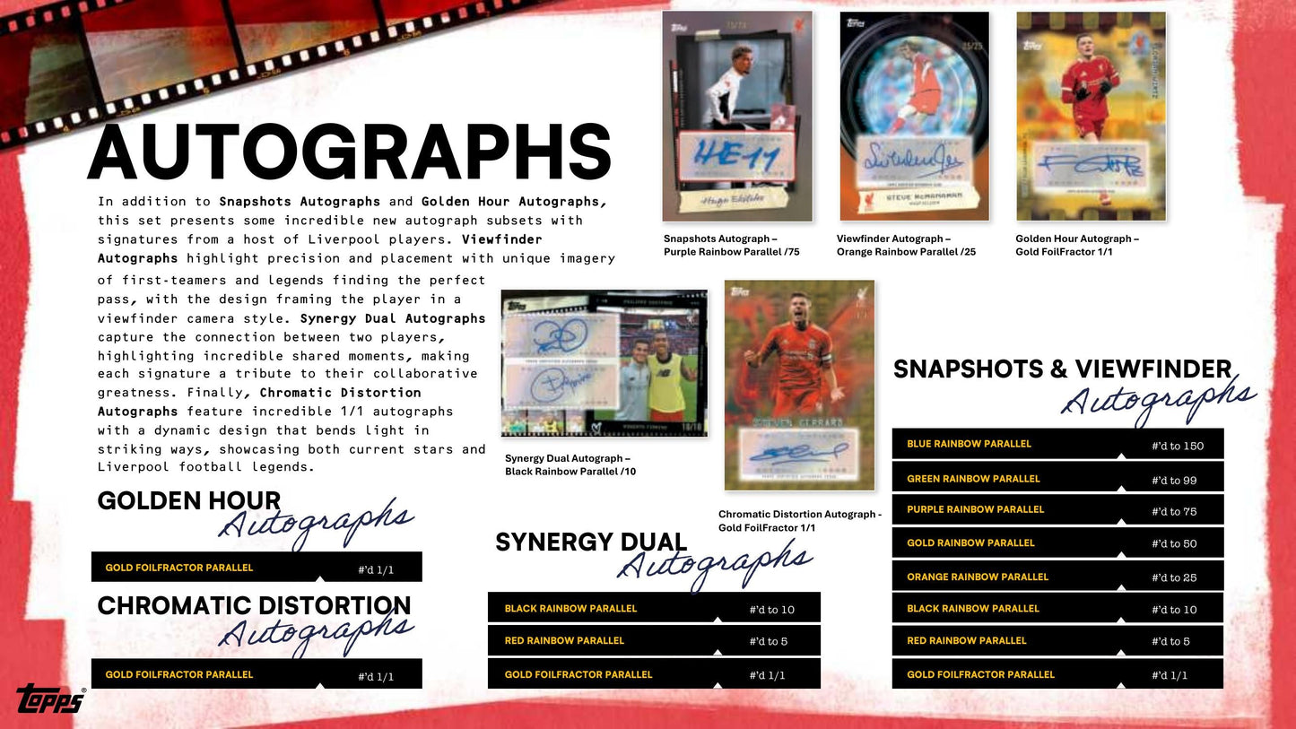 Topps Liverpool Focus 2025/26