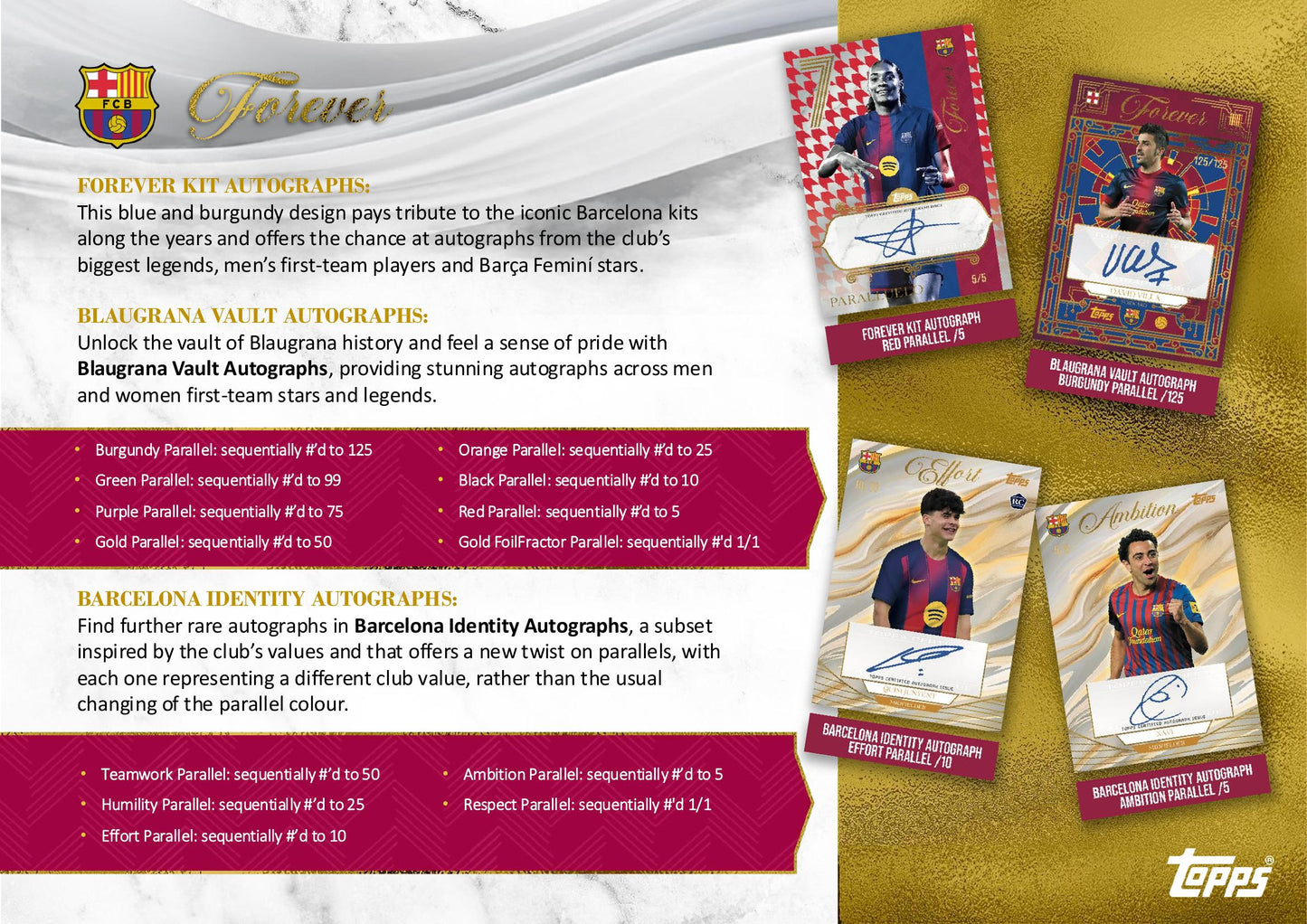 Topps Barcelona Forever 2025/26