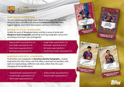 Topps Barcelona Forever 2025/26