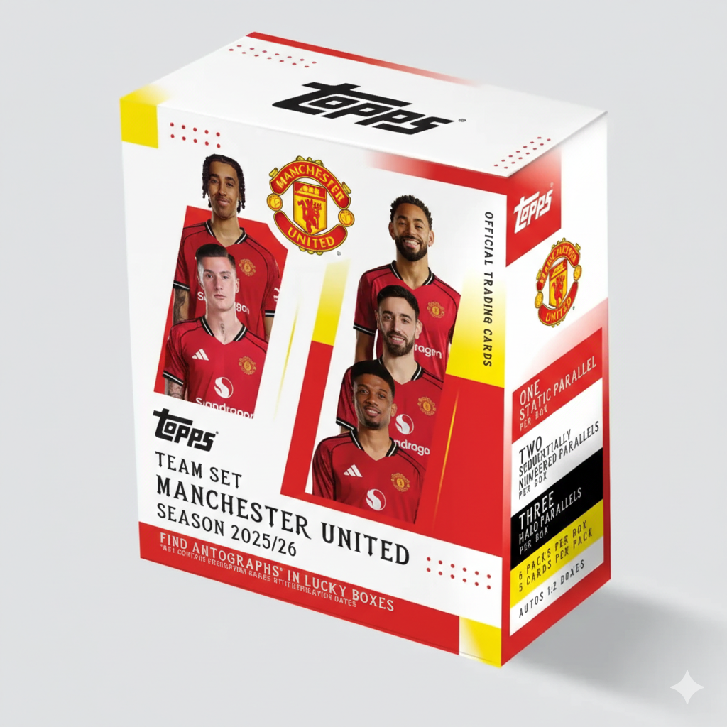 Topps Manchester United Team Set 2025/26