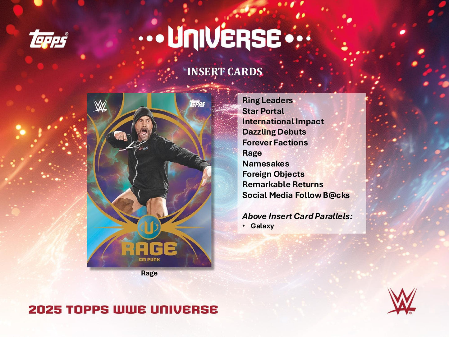 Topps WWE Universe 2025 - Value Box