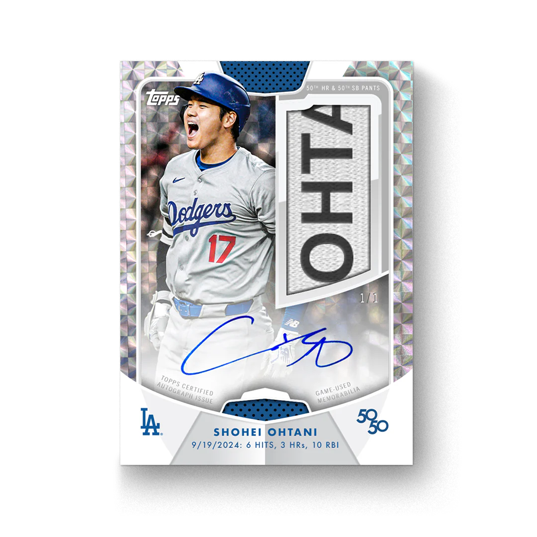 Topps Shohei Ohtani 50/50 Baseball 2024 - 10-Pack Box