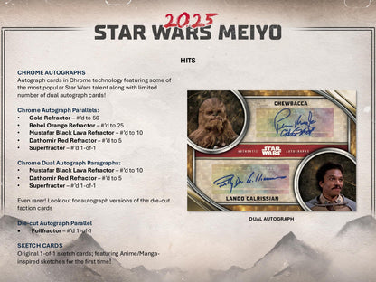 Topps Star Wars Meiyo 2025 - Hobby Box