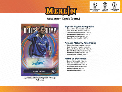 Topps Merlin Chrome UEFA 2024/25 - Value Box