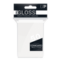 Ultra PRO PRO-Gloss Standard Deck Protector sleeves - White (50)