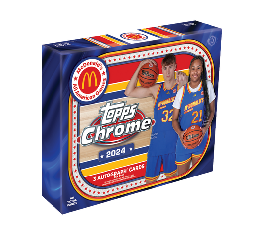 Topps Chrome McDonalds All American Basketball 2024 - Hobby Box