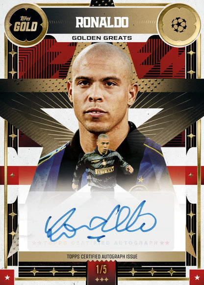 Topps Gold UEFA Club Competitions 2025/26 - Hobby Box