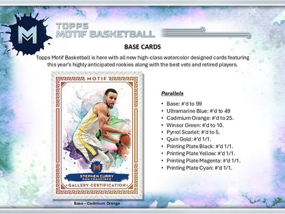 Topps Motif Basketball 2023/24 - Hobby Box