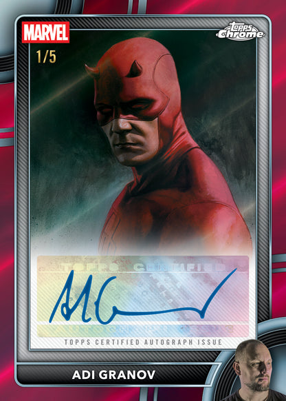 Topps Chrome Marvel Comics 2026 - Mega Box