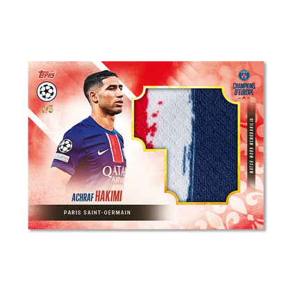 Topps Paris Saint-Germain Champions d’Europe 2025