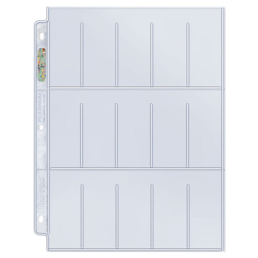 Ultra PRO 15-Pocket Platinum Page for Tobacco Cards (100)