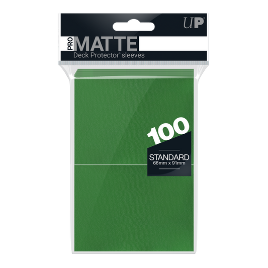Ultra PRO PRO-Matte Standard Deck Protector sleeves - Green (100)