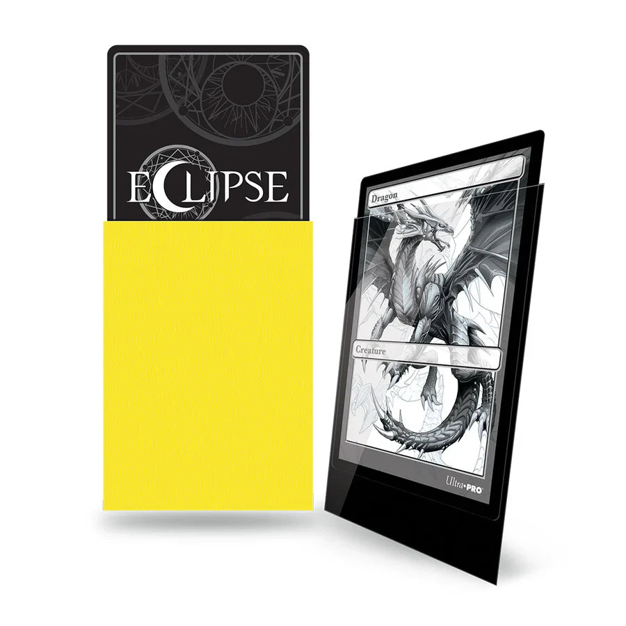 Ultra PRO Eclipse Gloss Standard Sleeves - Yellow (100)