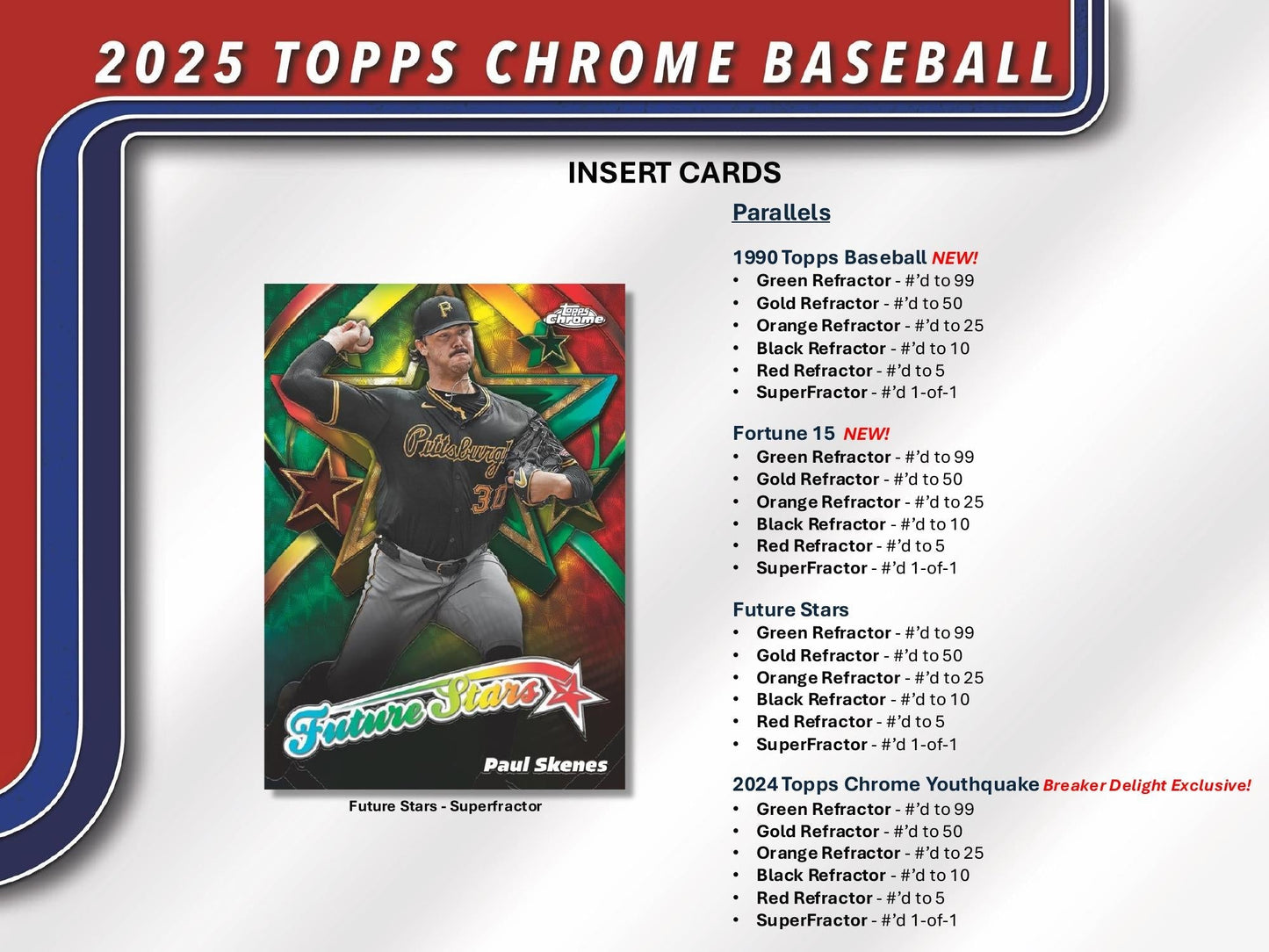 Topps Chrome Baseball 2025 - Breaker's Delight