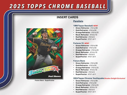 Topps Chrome Baseball 2025 - Breaker's Delight